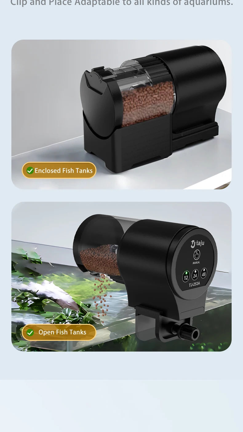 Fish Tank Feeder Intelligent Timed Feeder Ornamental Fish Turtle Food Automatic Feeding Of Fish Food In The Aquarium
