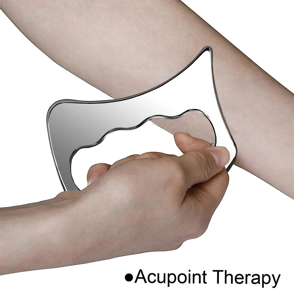 1/4/7 Pcs Gua Sha Scraping Massage Tools, IASTM Tool, Stainless Steel Guasha Tools, Muscle Scraper Tools for Soft Tissue Therapy