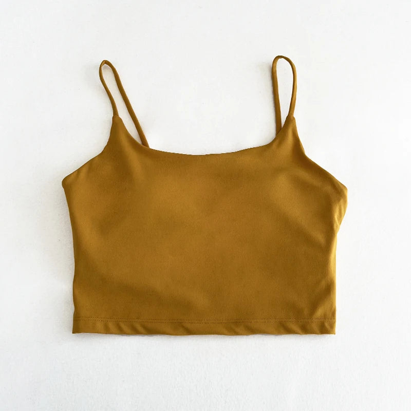 Seamless Naked Sensation Sports Bra – High Support Workout Top for Running, Gym, Pilates & Yoga, Breathable Anti-Bounce Fitness