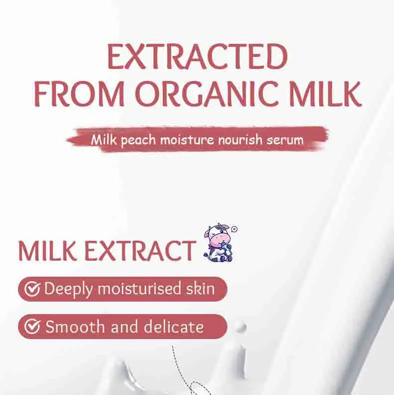 SADOER Milk Fruits Facial Serum for Face skincare Moisturizing Firming Hydrating Facial Essence Beauty Face Skin Care Products