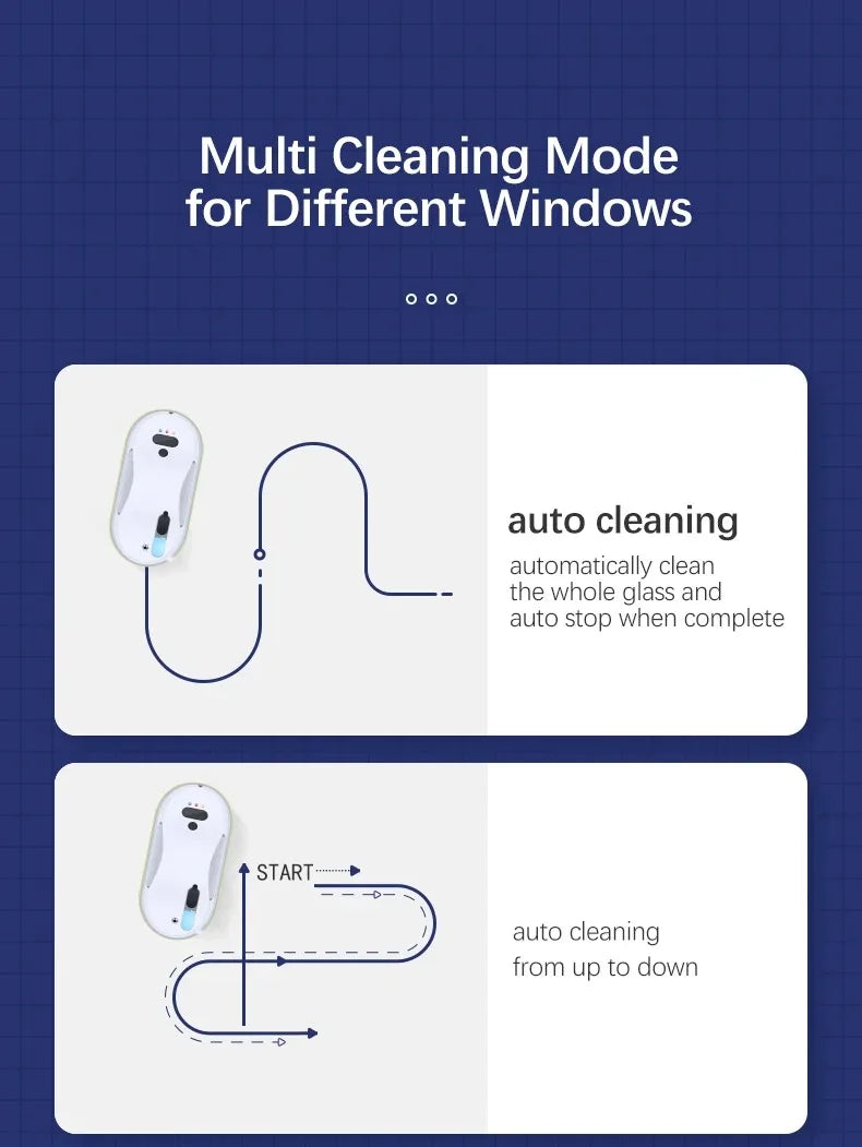 New-Mi Window Cleaner Robot Cleaning Products for Home Appliance Glass Electric Window Cleaner Smart Robot