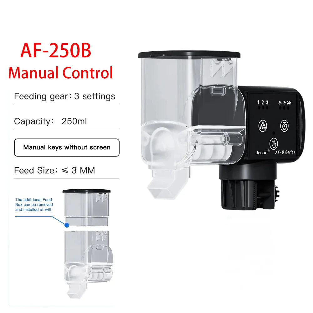 Smart Automatic Fish Feeder Turtle Feeder Timing Quantitative Feeding Suitable Aquarium Fish Tank Accessories Bet Fish Goldfish