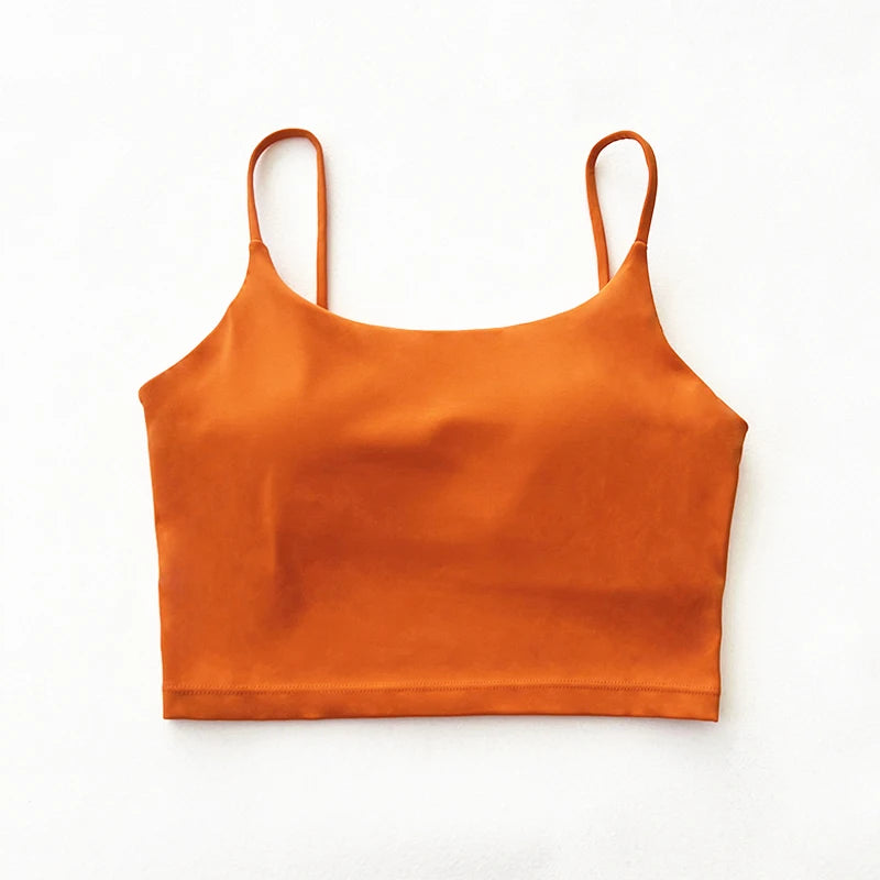 Seamless Naked Sensation Sports Bra – High Support Workout Top for Running, Gym, Pilates & Yoga, Breathable Anti-Bounce Fitness