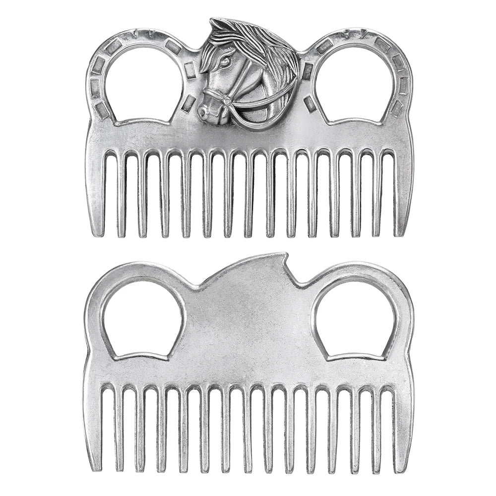 10-IN-1 Horse Grooming Tool Set Cleaning Kit Mane Tail Comb Massage Curry Brush Sweat Scraper Hoof Pick Curry Comb Scrubber