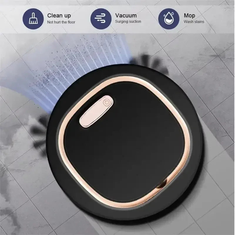 Smart Sweeping Robot Mini Silent Vacuum Cleaner Sweep Mop Brush Three-in-one Multi-function Intelligent Cleaning Machine