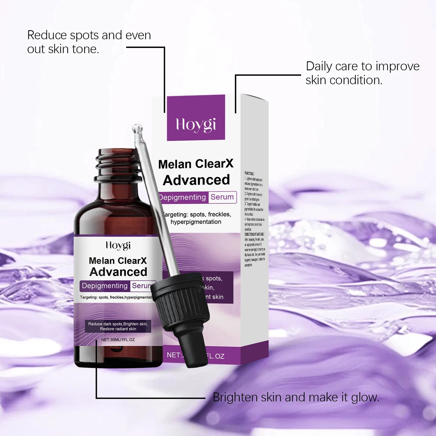 Facial Serum, Refreshing, Moisturizing, Skin-friendly, Delicate and Comfortable Daily Facial Serum