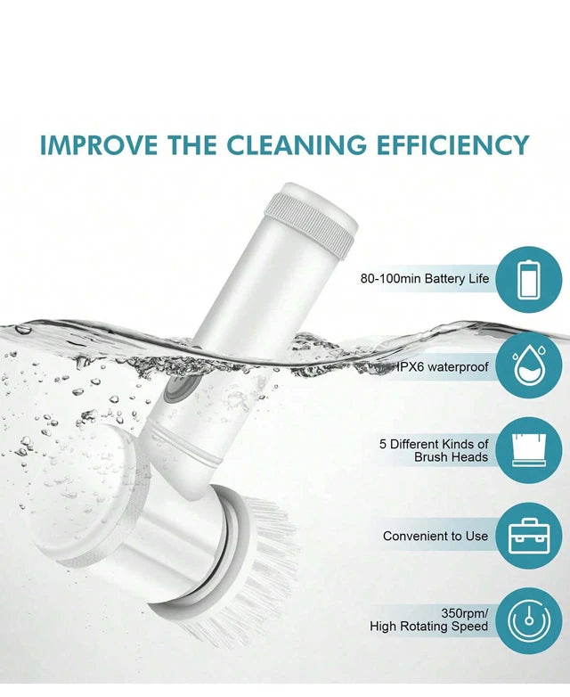 Electric Window Cleaner Vacuum Smart Home Appliance Clean Glass Windows Washer Window Washing Electric Floor Mops Cleaning Brush