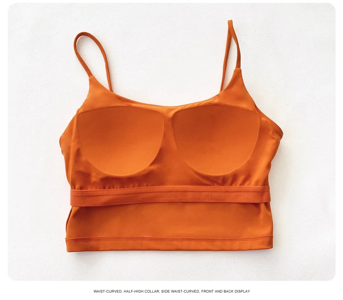 Seamless Naked Sensation Sports Bra – High Support Workout Top for Running, Gym, Pilates & Yoga, Breathable Anti-Bounce Fitness