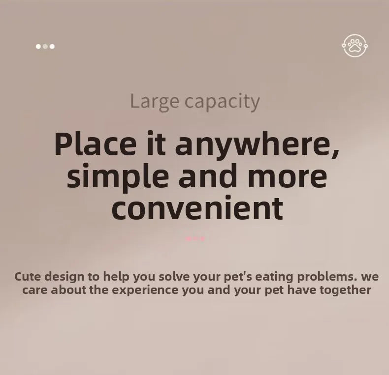 Automatic Smart Pet Feeder，Foot Pedal Operation - Free Automatic Dispenser for Cats and Dogs，Foot activated feeding system for k