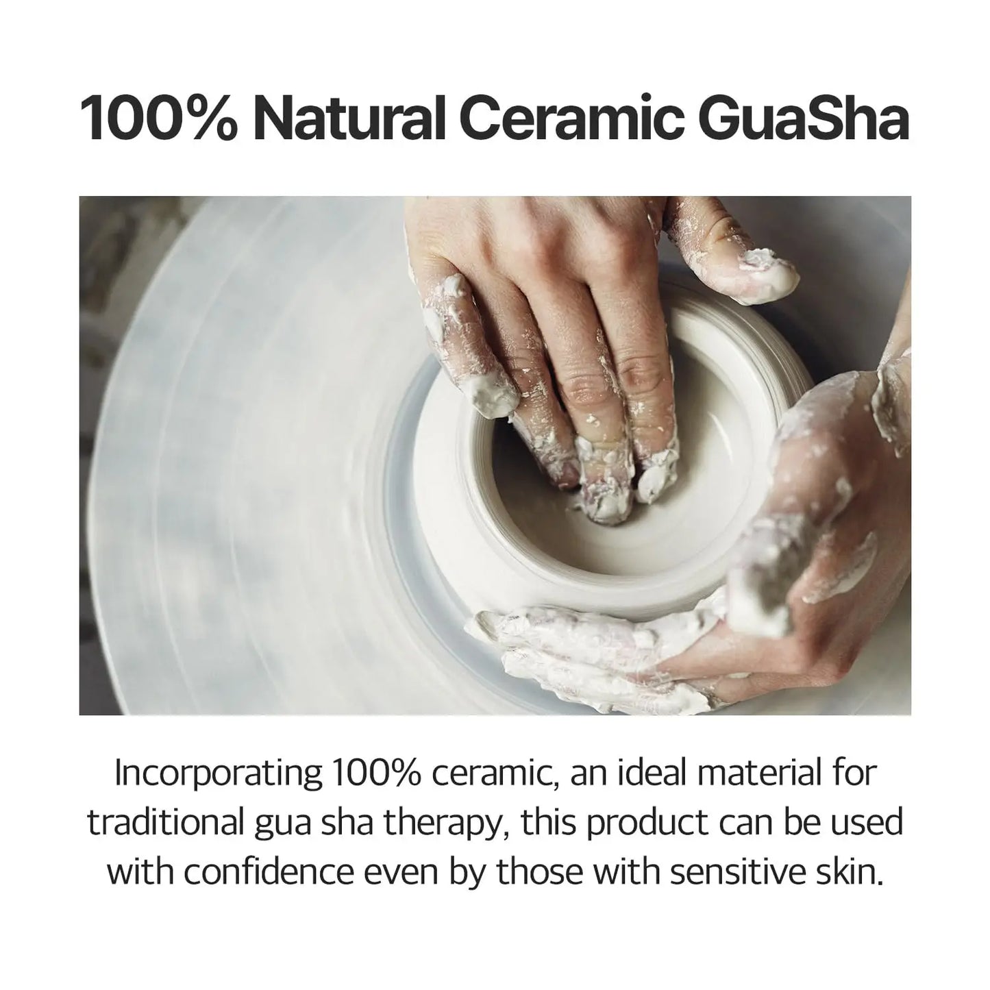 MEDITHERAPY SOKSAL Ergonomic Versatile Handheld Gua Sha Board for Face & Body, Gua Sha Massage Tool Relaxation & Beauty Massager