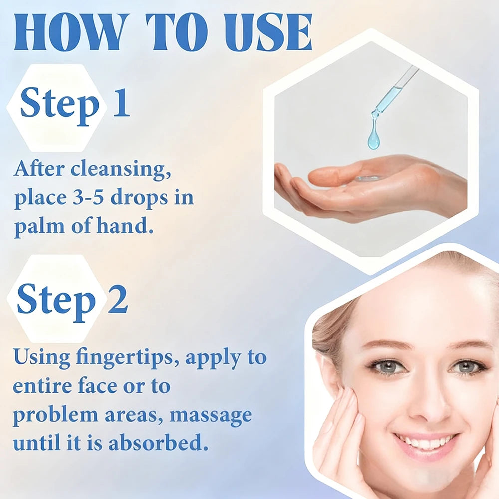 SUYARUN Super Peptide Blue Serum - Advanced Anti-Aging & Firming | Brightening & Elasticity Boost | Intensive Repair Serum.