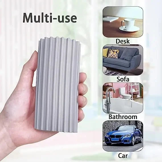 Car Magical Dust Cleaning Sponge Baseboard Cleaner Duster Sponge Tool Reusable Dusters for Cleaning Blinds Vents