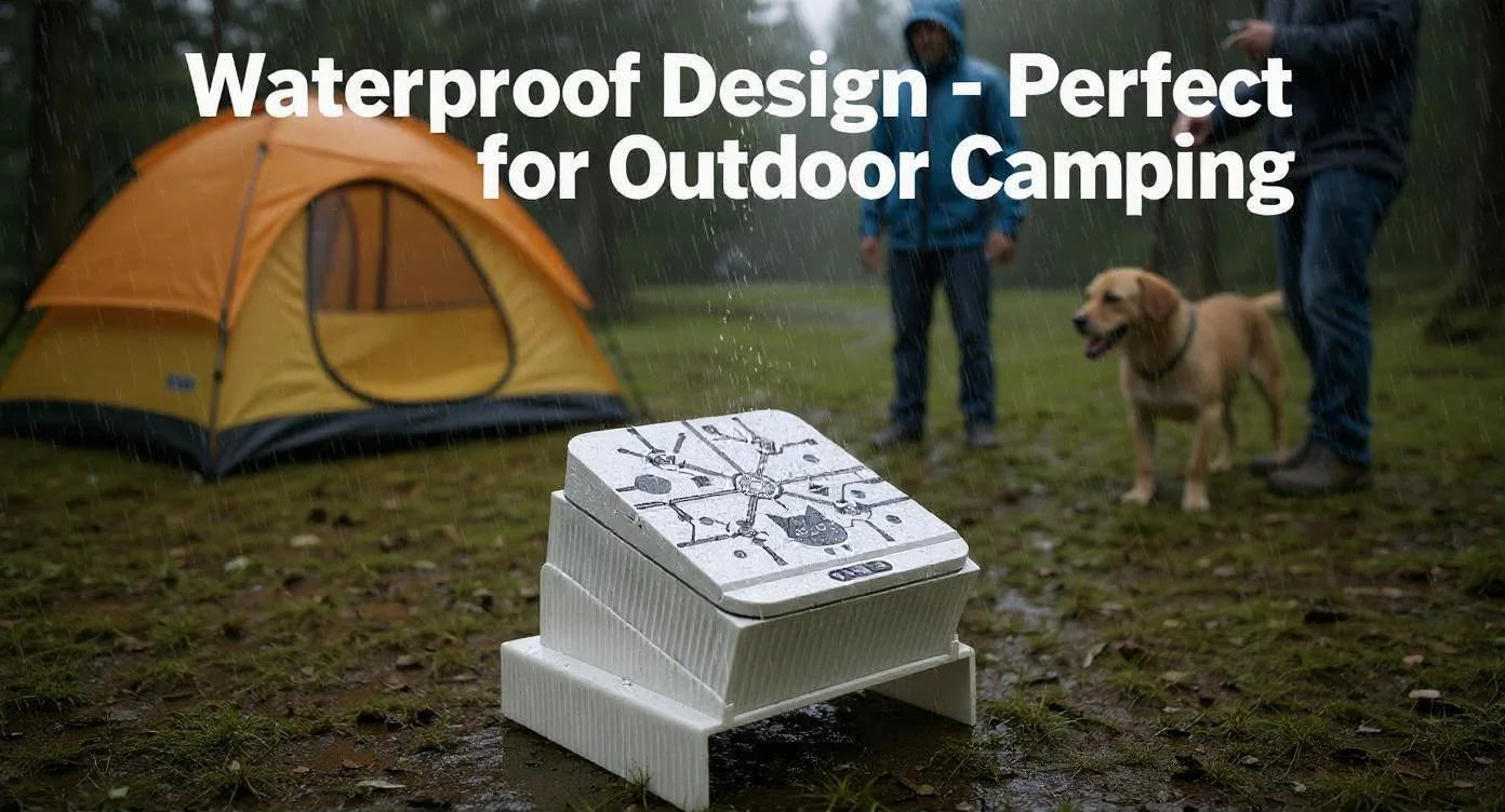 Cat Automatic Feeder Smart Infrared Auto-Opening Pet Bowl Long-lasting Energy with Sealed Lid for Home Outdoor Camping