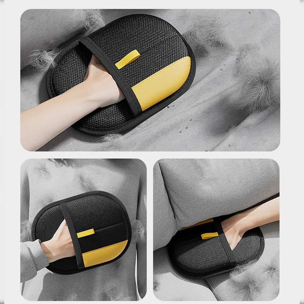 Pet Grooming Gloves Pet Hair Remover Brush Kitten Cleaning Glove Removing Dog Cat Hair From Sofa Carpet Clothes Pet Supplies