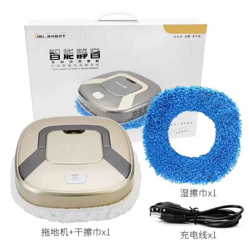 Smart Floor Cleaning Aspirator OEM mini Rechargeable household dry erase wet mopping all-in-one machine Mop Vacuum Cleaner