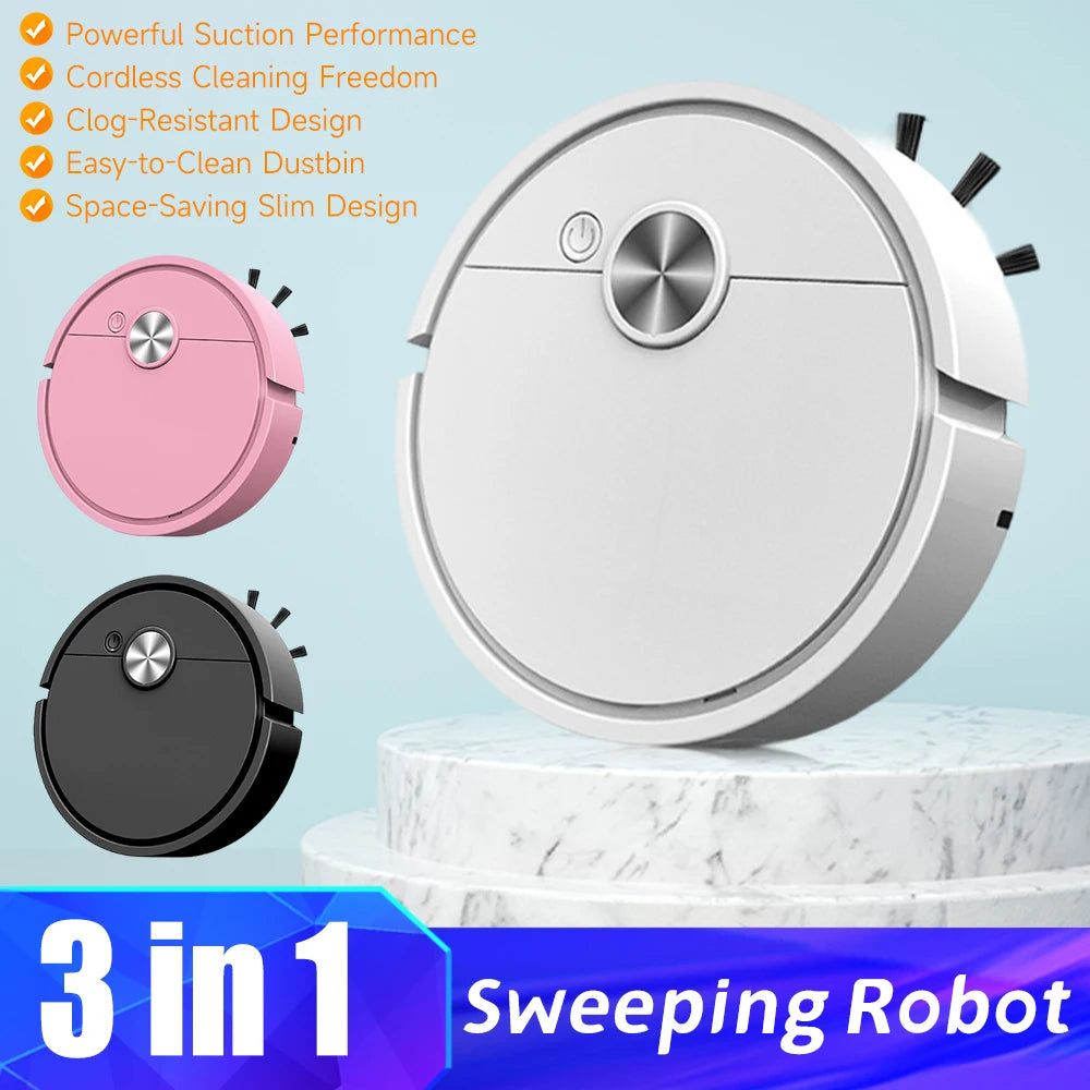 Intelligent Sweeping Robot Household Vacuum Cleaner Smart Vacuum Mop Robot Portable Sweeping Machine Home Cleaning Appliances
