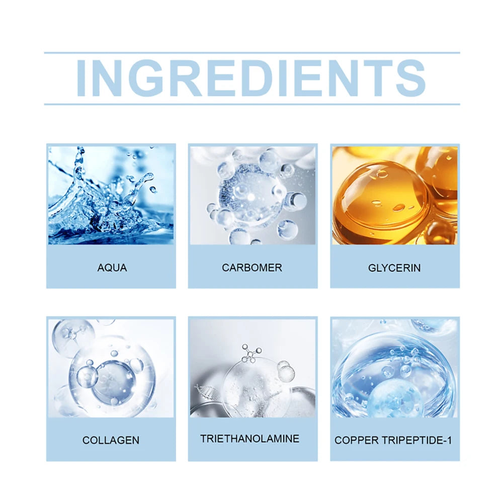 SUYARUN Super Peptide Blue Serum - Advanced Anti-Aging & Firming | Brightening & Elasticity Boost | Intensive Repair Serum.