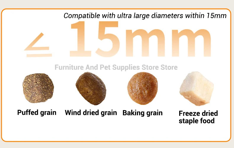 4.5L Smart pet feeder automatic cat feeder dog slow feeder timed and quantified automatic cat food dispenser cat and dog bowl