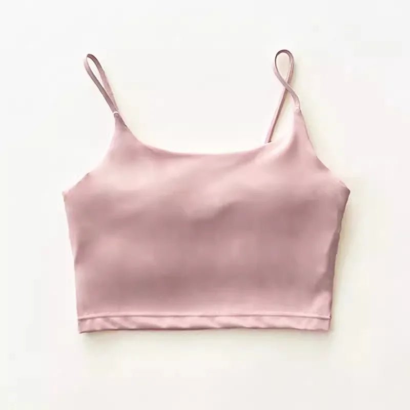 Seamless Naked Sensation Sports Bra – High Support Workout Top for Running, Gym, Pilates & Yoga, Breathable Anti-Bounce Fitness