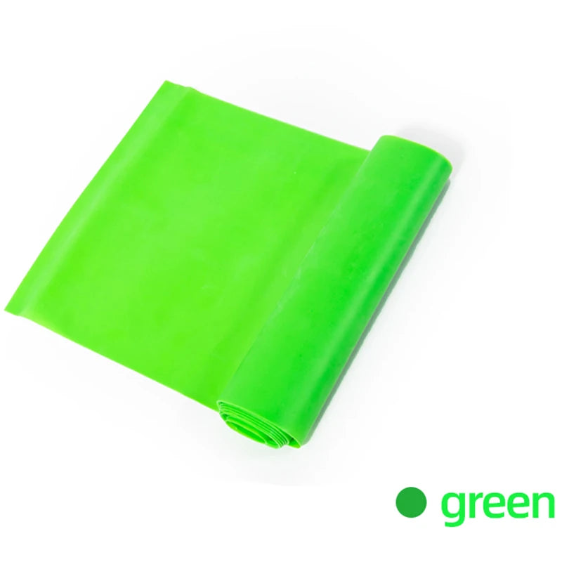 Yoga physiotherapy elastic band, gym resistance band, sports stretching training rope, Pilates 200cm stretching film, fitness eq