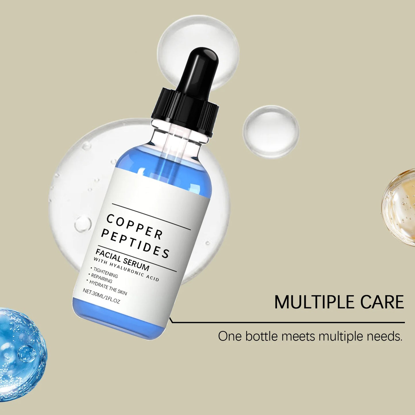 Hyaluronic Acid Moisturizing Serum - Nourishes & Hydrates Skin, Boosts Radiance, Facial Moisturizing Essence