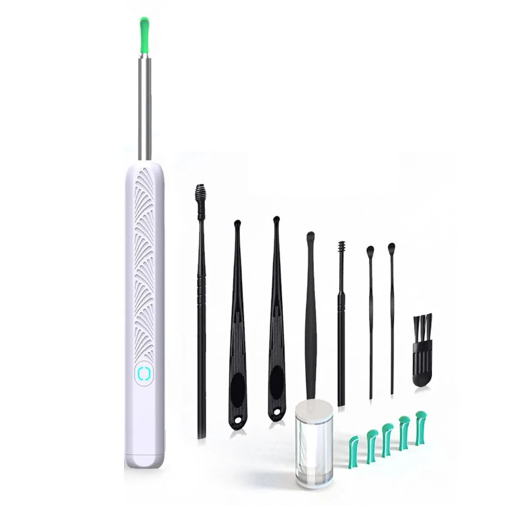 Smart Visual Ear Cleaner Wireless WiFi HD Camera Wireless Otoscope USB Charging LED Lights Ear Cleaning Tools Oral Inspection