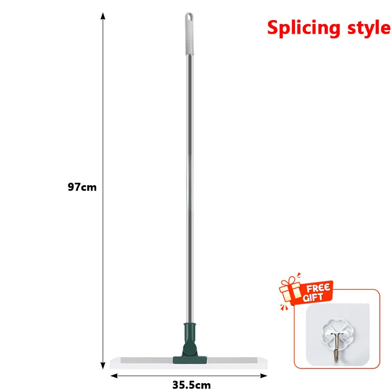 Silicone Scraper Broom Magic Wiper Floor Toilet Bathroom Squeegee Scrubber High Place Glass Wiper Household Cleaning Tools