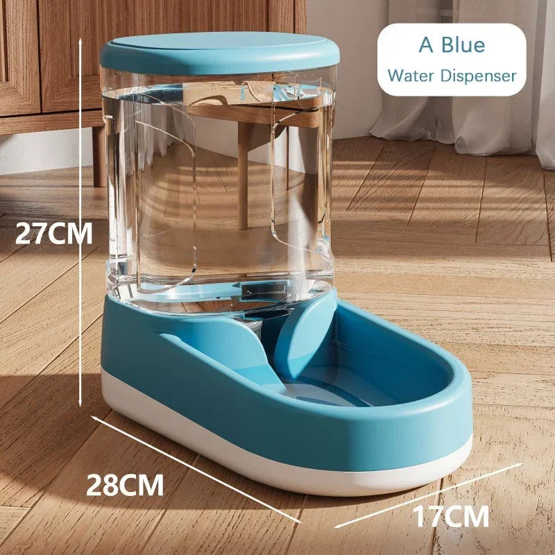 ￥Auto Smart Feeder with Water Dispenser｜6L Dual Tanks, Chew-Proof ABS Case, APP Control & Low-Food Alert (Durable Home Solution)
