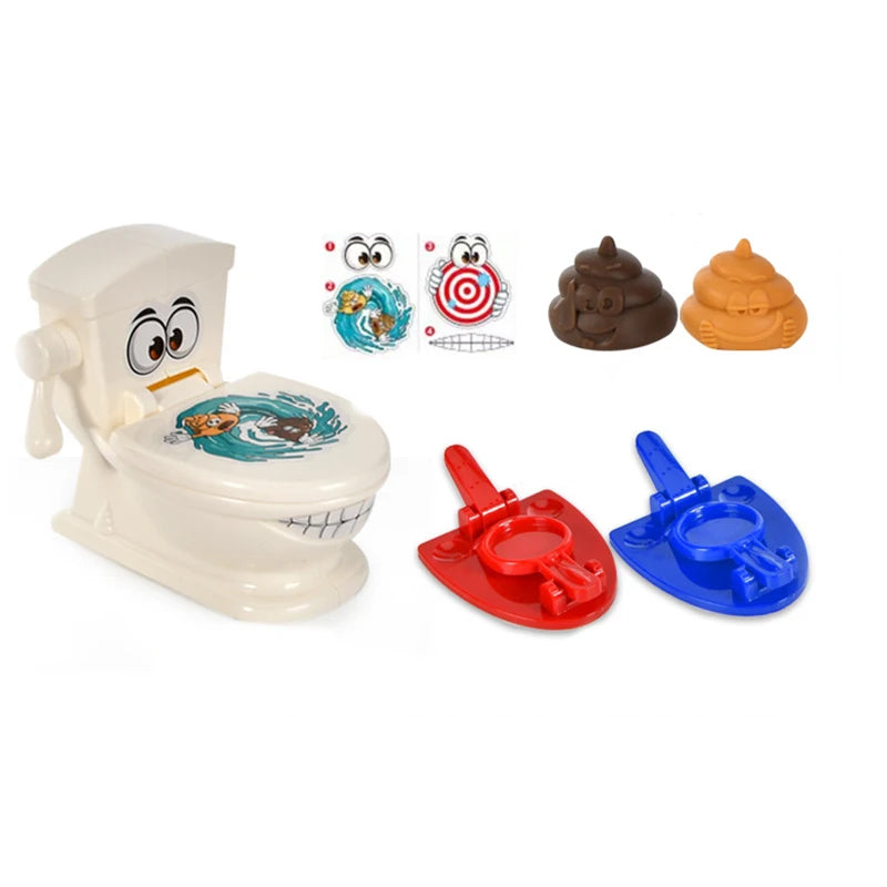 Toilet Poop Toys Party Funny Children's Sensory Toys Stool Toilet Toy for Girls and Boys Todders Kid Children Xmas Gifts