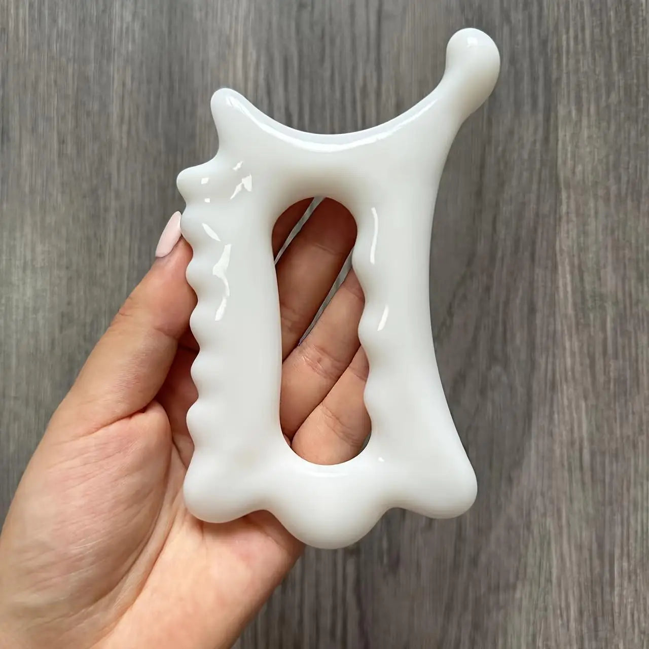 Ergonomic Versatile Handheld Gua Sha Board for Face & Body - Non-Ceramic, Gua Sha Massage Tool, Relaxation and Beauty Massager