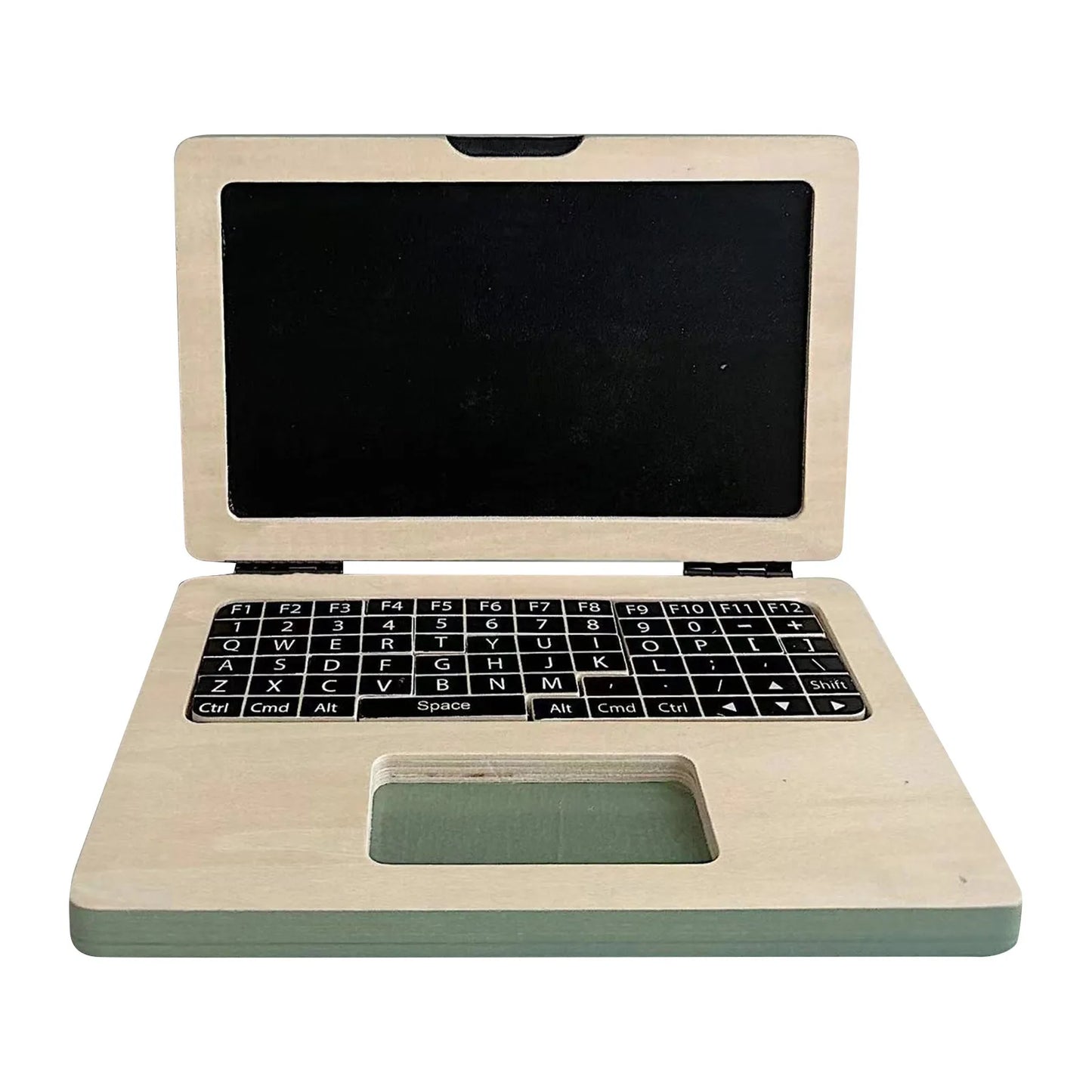 Preschool Wooden Toys First Laptop Drawing Board Toys For Boys And Girls Used For Creative Games Montessori Early Learning Toys