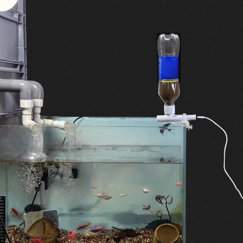 WiFi Smart Automatic Fish Feeder for Aquarium Remote Control Timed Food Dispenser with Capacity for Fish And Shrimp