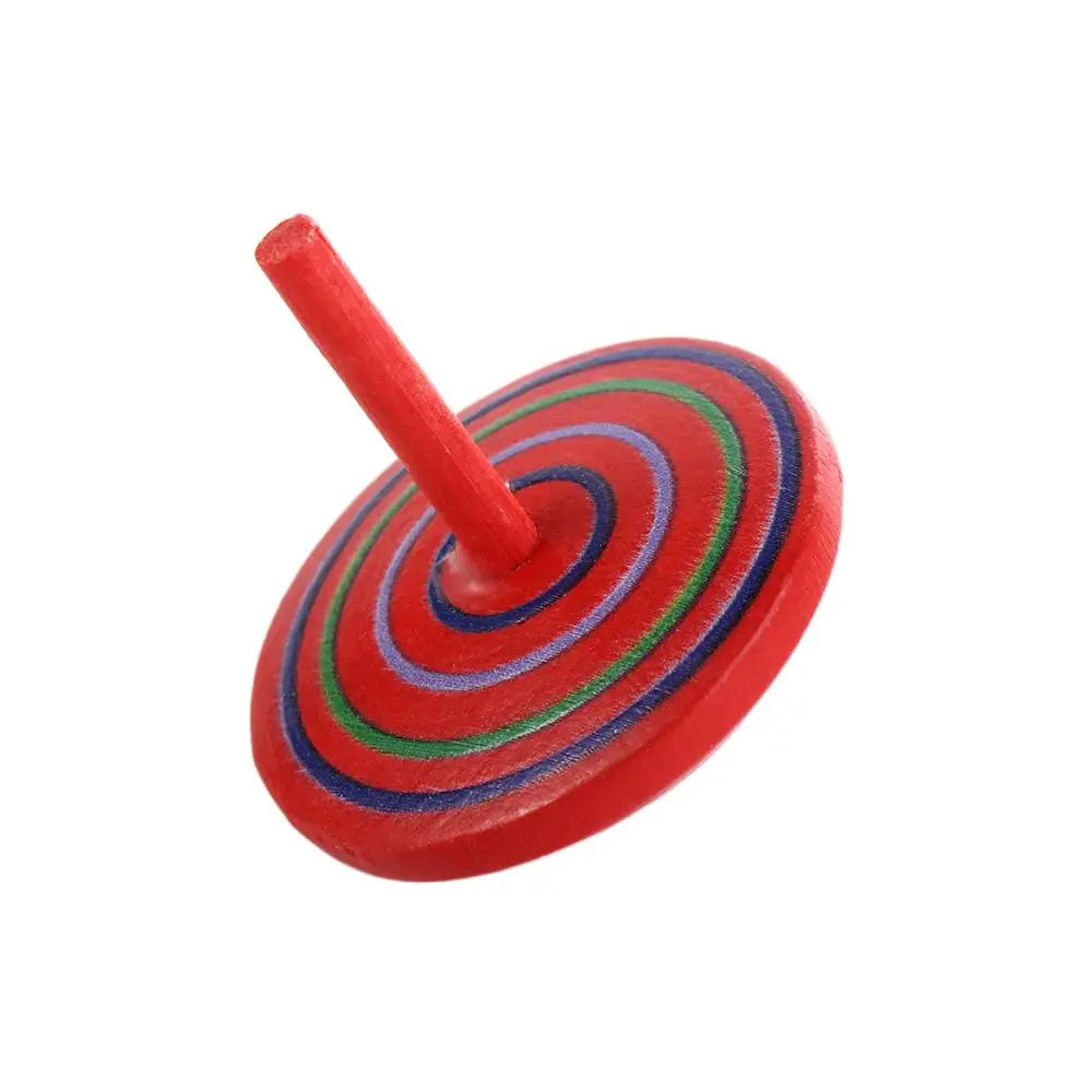 Toys Educational Game Peg-Top Spinning Top Wooden Rotate Gyro Desktop Spinning Top Woode Spinning Top Toy Wooden Gyro Toys
