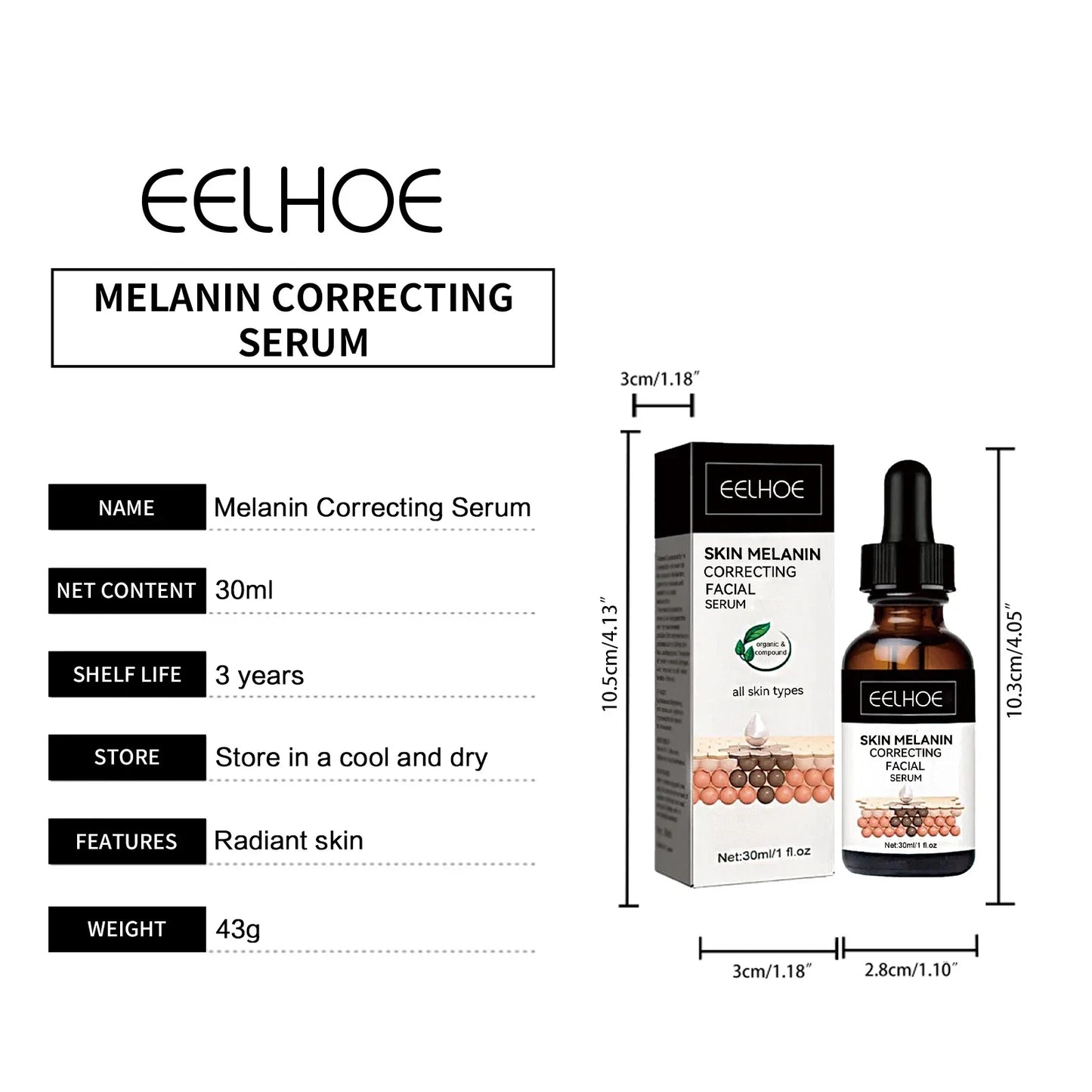 Face Brightening Serums Lasting Nourishing Dry Skin Care Removal Darkening Reducing Dryness Woman Day Night Facial Care Essences