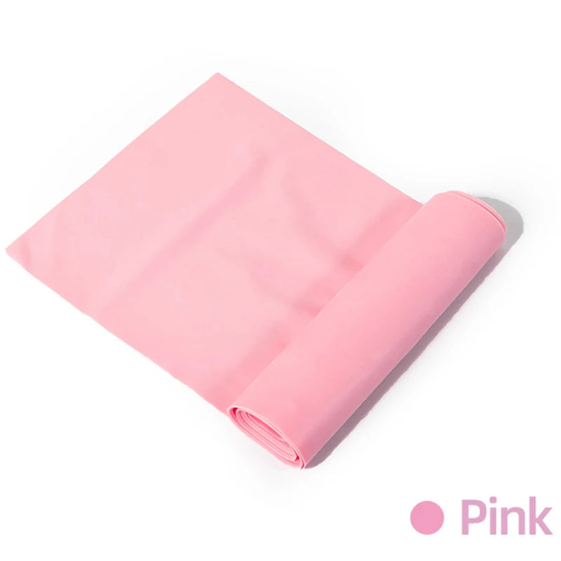 Yoga physiotherapy elastic band, gym resistance band, sports stretching training rope, Pilates 200cm stretching film, fitness eq