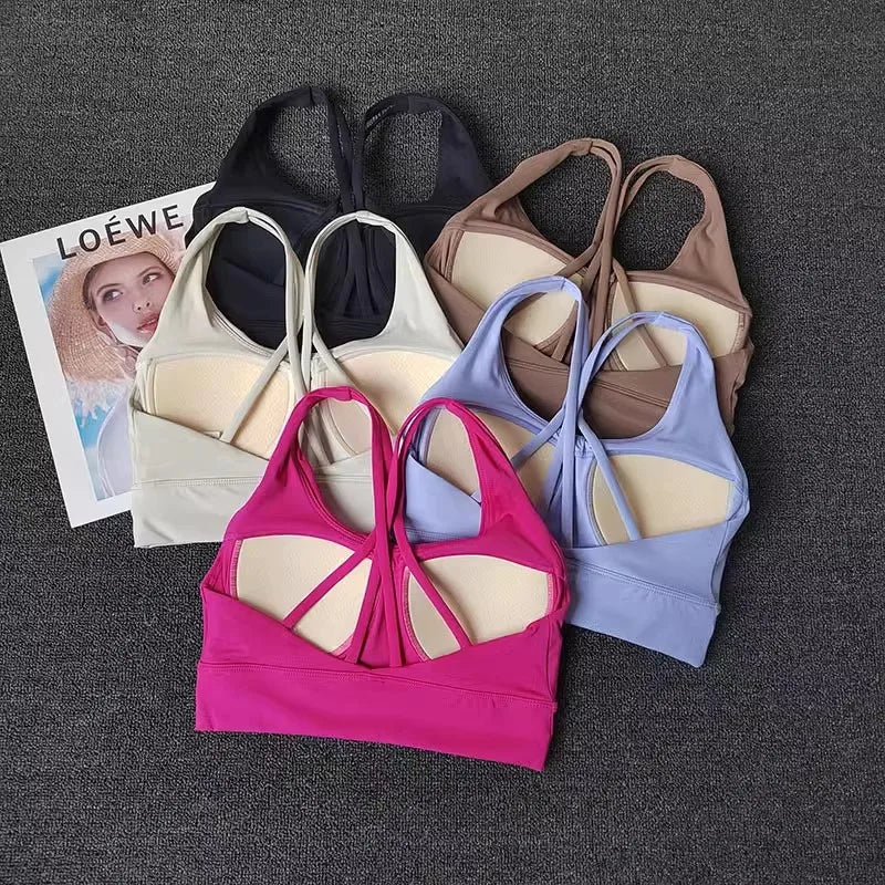 2pcs Women Seamless Yoga Set Sport Suit Gymwear Workout Clothes Gym Crop Top High Waist Legging Fitness Bra Set Sports Suits