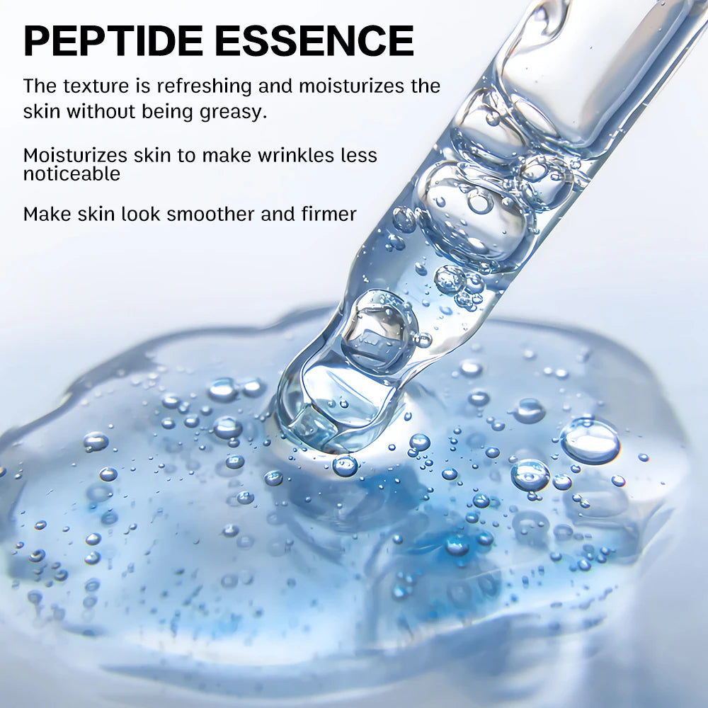 SUYARUN Super Peptide Blue Serum - Advanced Anti-Aging & Firming | Brightening & Elasticity Boost | Intensive Repair Serum.