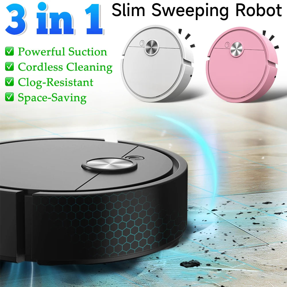 Intelligent Sweeping Robot Household Vacuum Cleaner Smart Vacuum Mop Robot Portable Sweeping Machine Home Cleaning Appliances