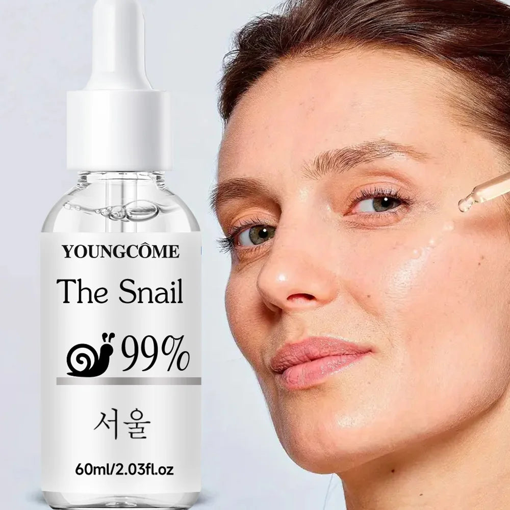Snail Essence Soothing Face Serum Facial All in One Facial Serum Hydrating and Moisturizing Skin Care