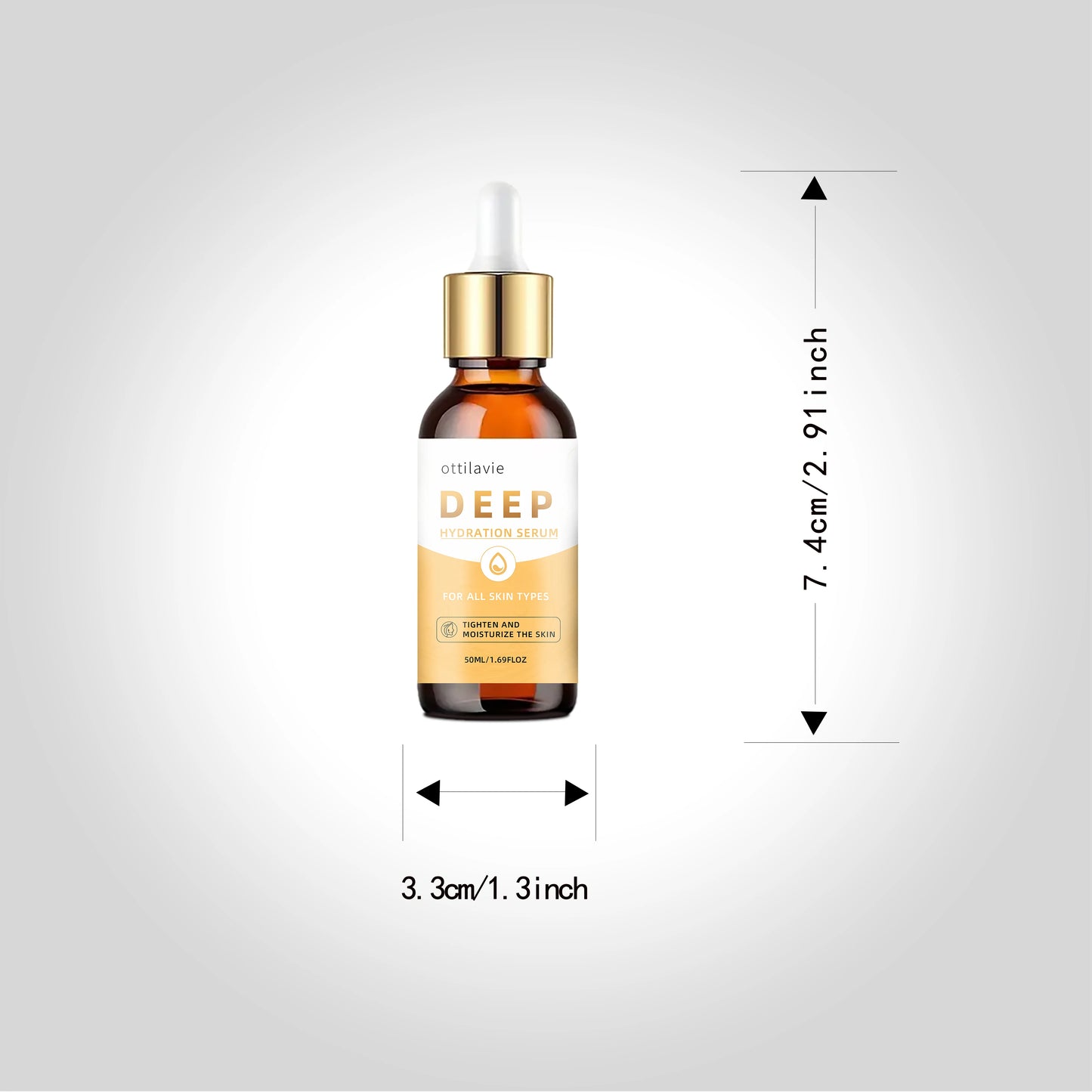 Deep Hydrating Serum with Retinol, Niacinamide & Hyaluronic Acid | For All Skin Types | Perfect for Gifting