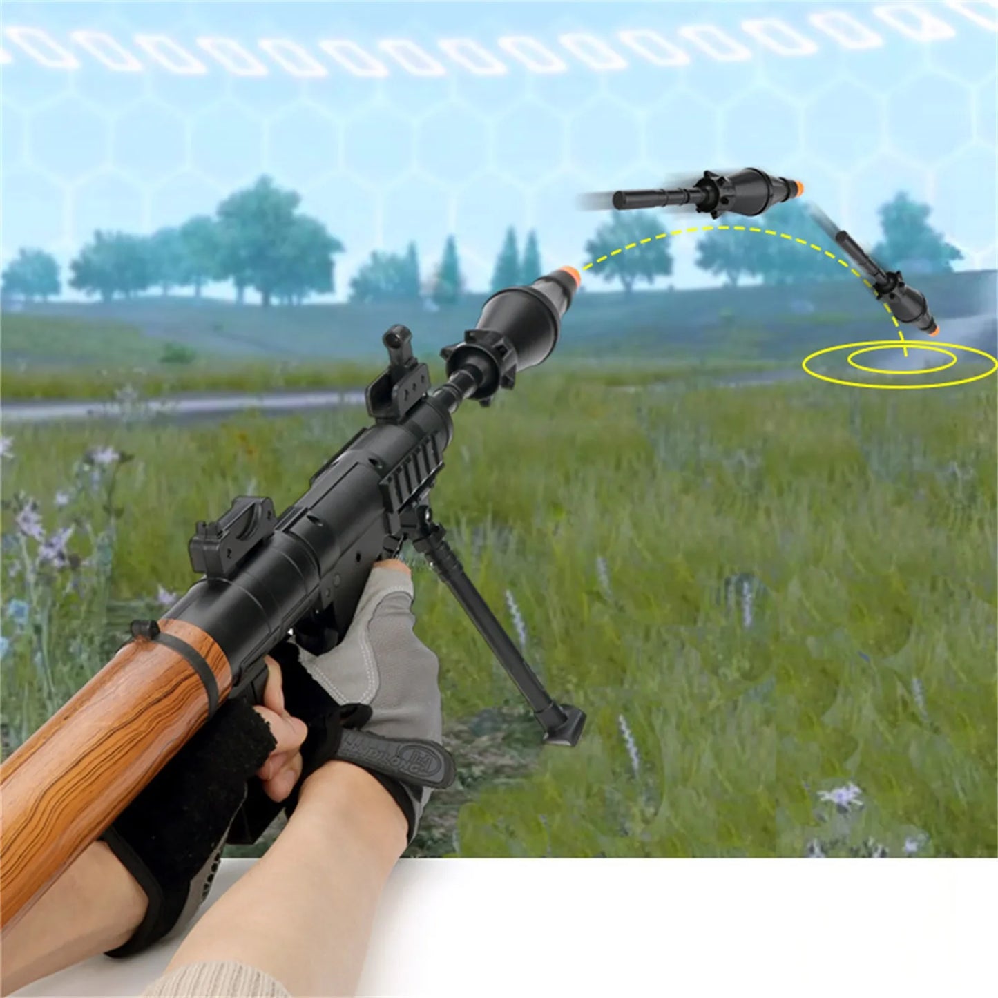 Children'S Toys Boys Toys Children'S Gifts Fun Rocket Launcher Toys Launcher Shot Rpg Toys Launching Toys Gifts For Kids