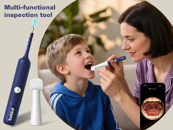 Smart Visual Ear Wax Upgraded Cleaner With Camera 800W HD Endoscope Brighter Clearer Clarity Ear Cleaning Tool Includes Storage