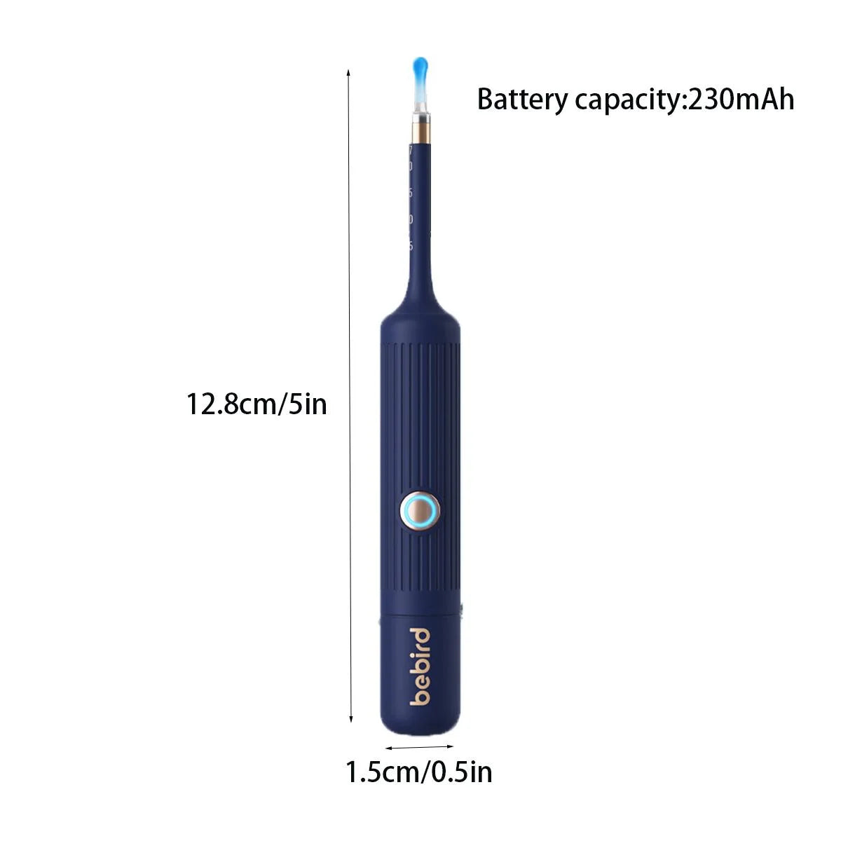 Smart Visual Ear Wax Upgraded Cleaner With Camera 800W HD Endoscope Brighter Clearer Clarity Ear Cleaning Tool Includes Storage