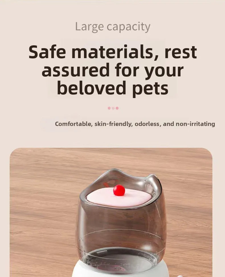 Automatic Smart Pet Feeder，Foot Pedal Operation - Free Automatic Dispenser for Cats and Dogs，Foot activated feeding system for k