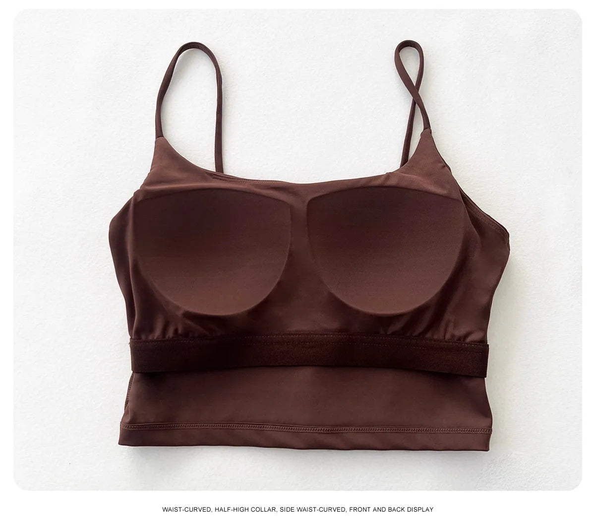 Seamless Naked Sensation Sports Bra – High Support Workout Top for Running, Gym, Pilates & Yoga, Breathable Anti-Bounce Fitness