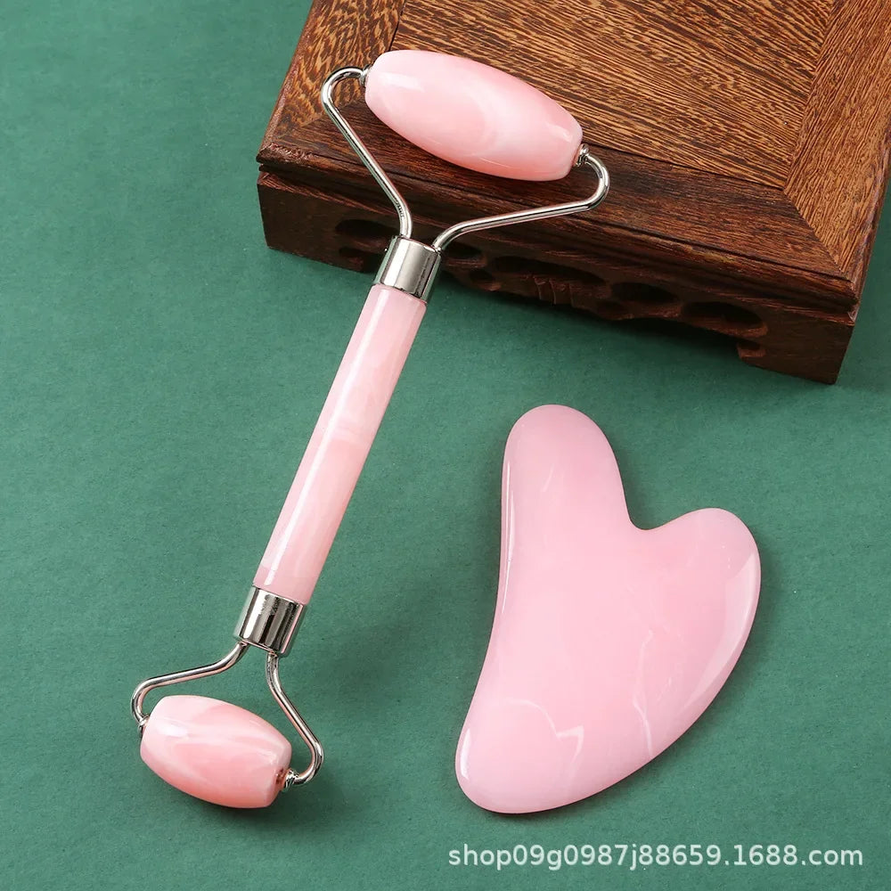 Gua Sha Roller for Face Neck Eye Resin Facial Massage Instrument Health Care Scraping Board Muscle Beauty Skincare Tool Массажер