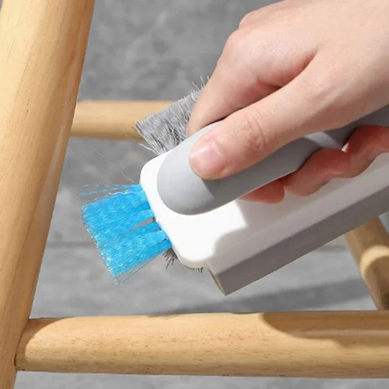 Useful Things for Kitchen Gadgets Cleaning Tools 4-in-1 Tool Dish Soap and Ceramic Tile Floor Brush Bathroom Supplies Tub Home