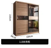 Storage Hanging Wardrobe Clothes Dressing Perfume Wooden Wardrobe Organization Clothing Ropero Para Gurdar Ropahome Furniture