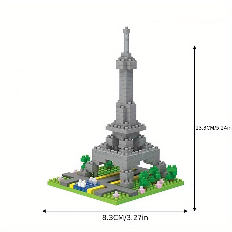 Miniature Small Particle Building Blocks Building Model Toys Assembly High Difficulty Collage Three-dimensional DIY halloween christmas gift Ramadan Mubarak