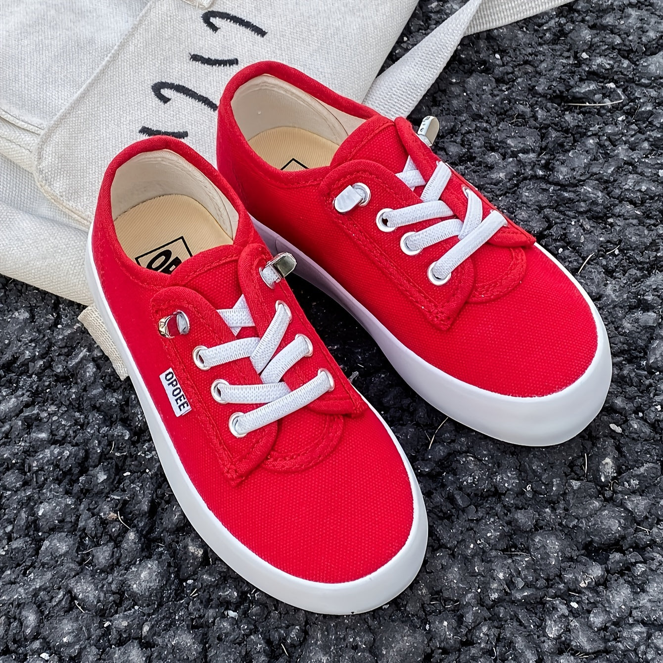 Kids' Comfy Skate Sneakers - Breathable, Non-Slip, Trendy Solid Shoes for Outdoor Activities, Casual Wear, and Everyday Fun - Durable, Easy to Clean, and Perfect for Boys' Active Lifestyle